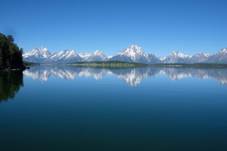 Grand Teton (en de weg daar naartoe)